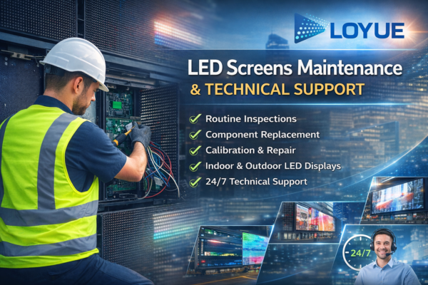 Led Screen Service LED Screen Maintenance Services – Professional Technical Support | LOYUE